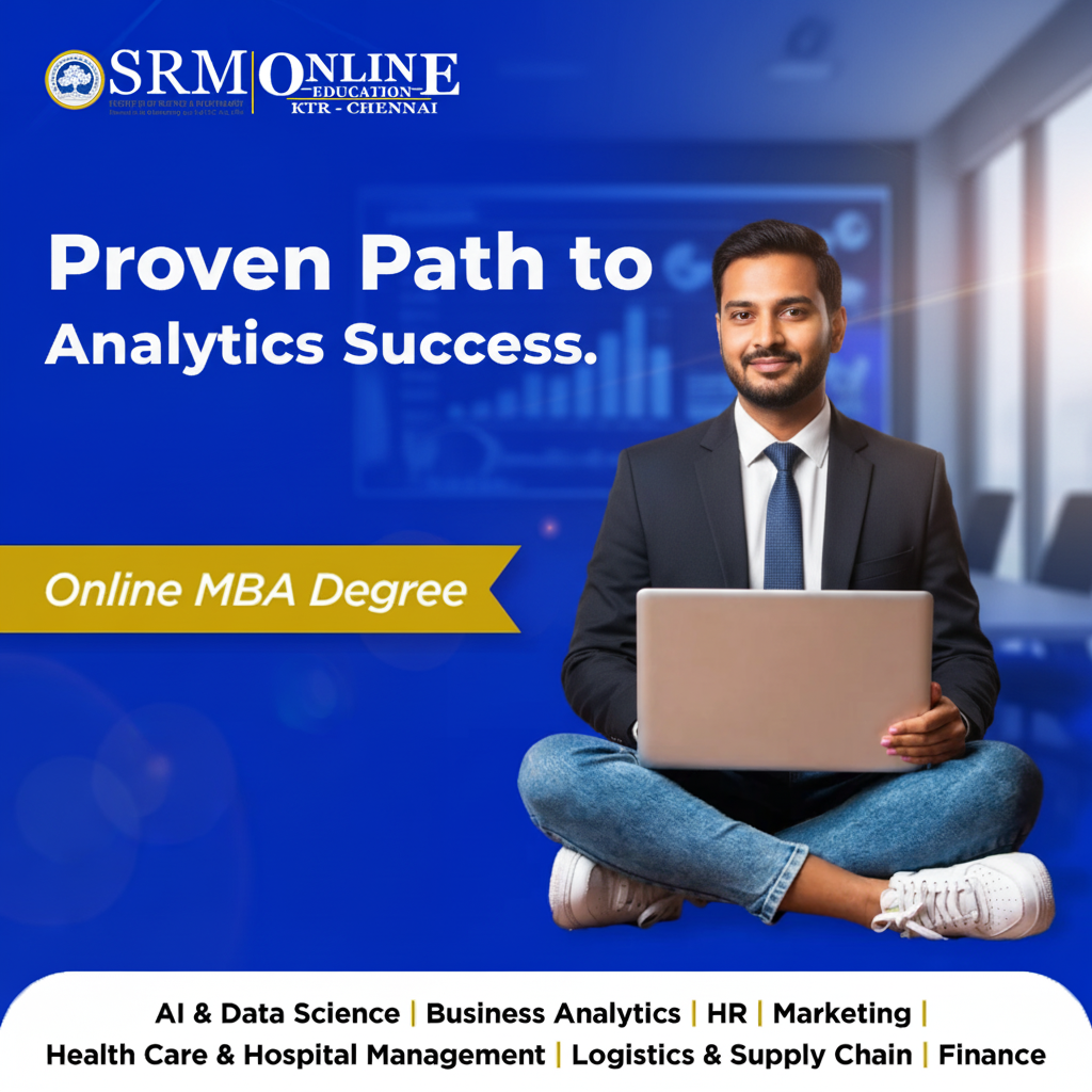 SRM Online Education Facebook ad