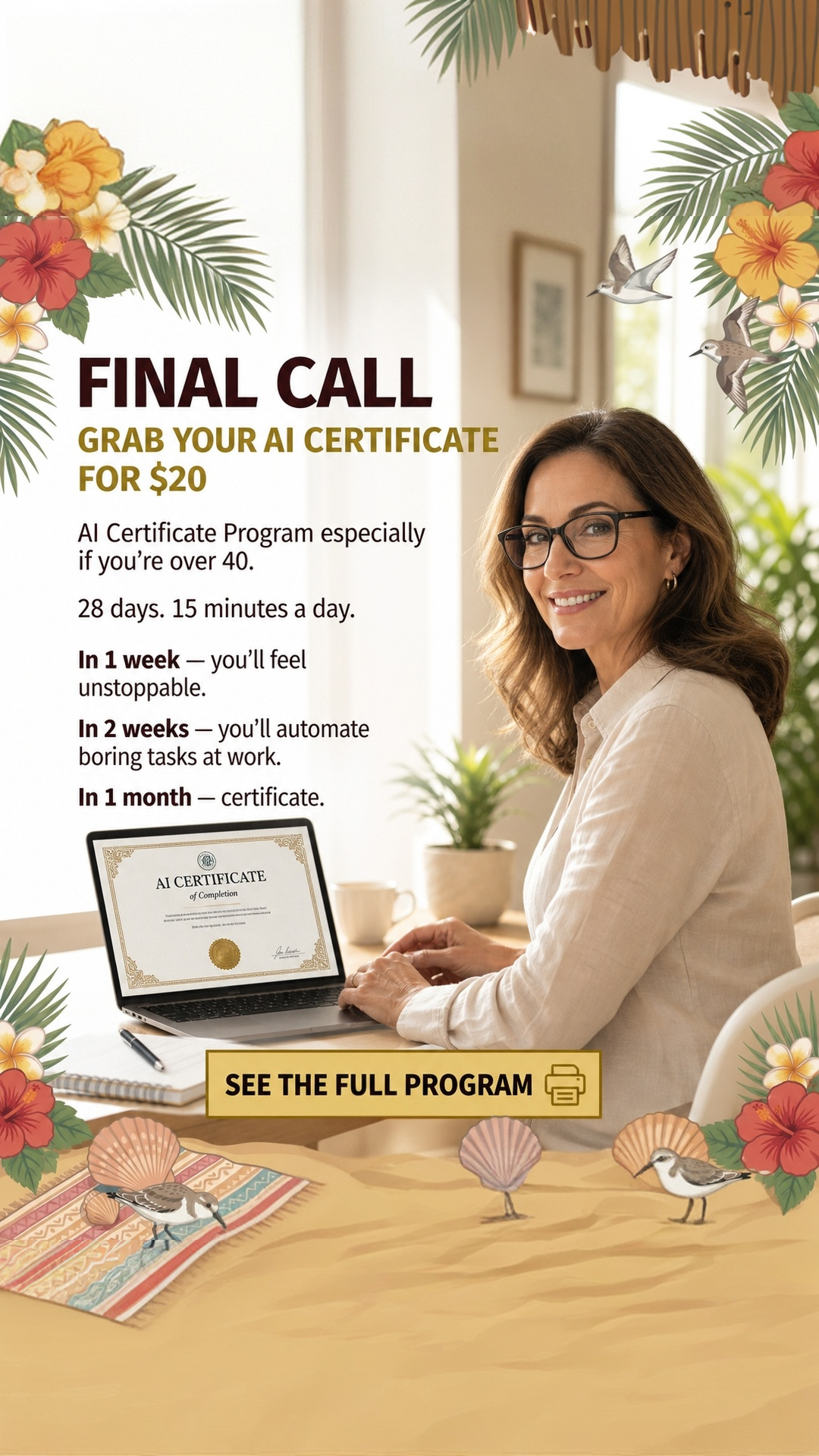 AI Essentials Facebook ad