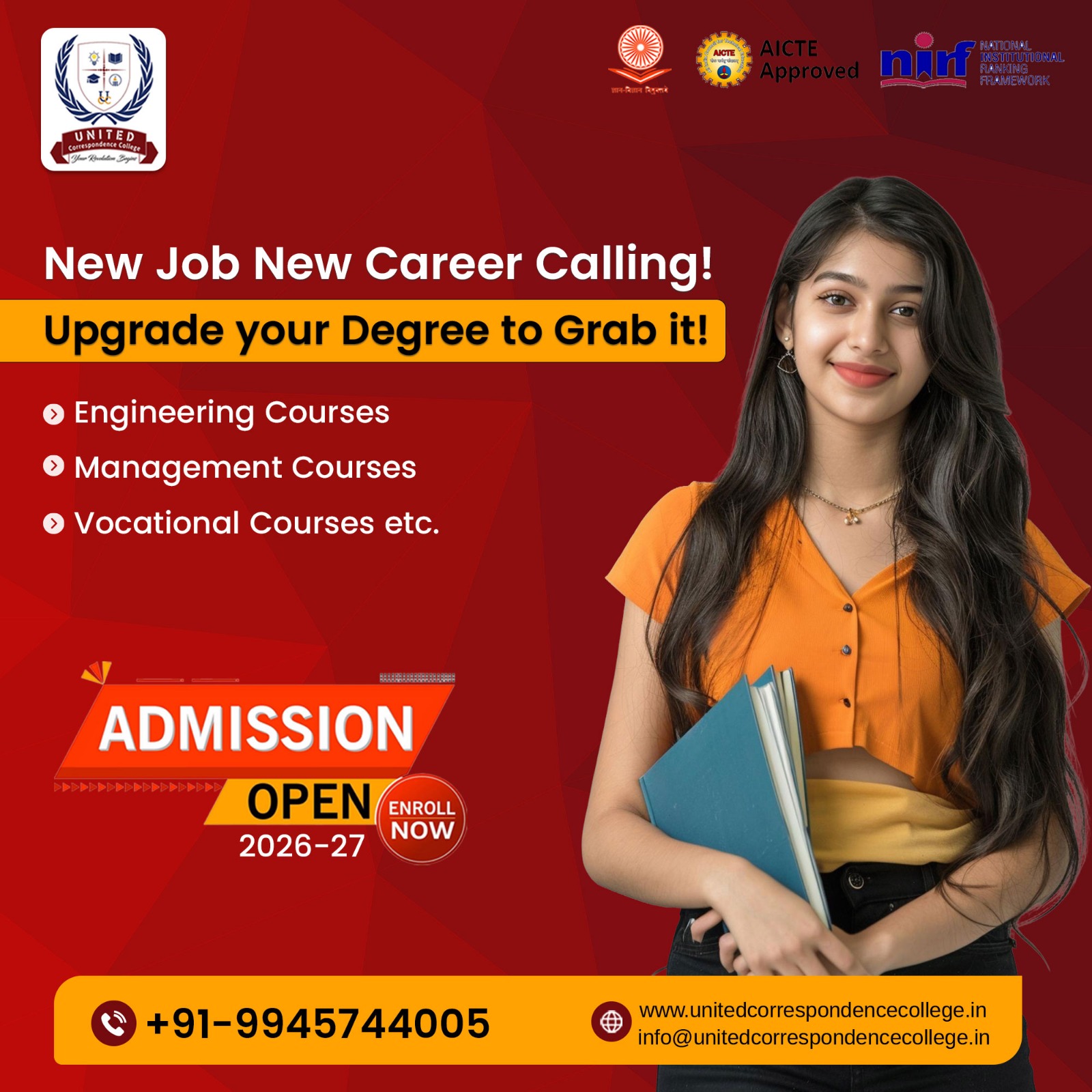 United Correspondence College - UCC Facebook ad: Feeling stuck with limited career growth or outdated…