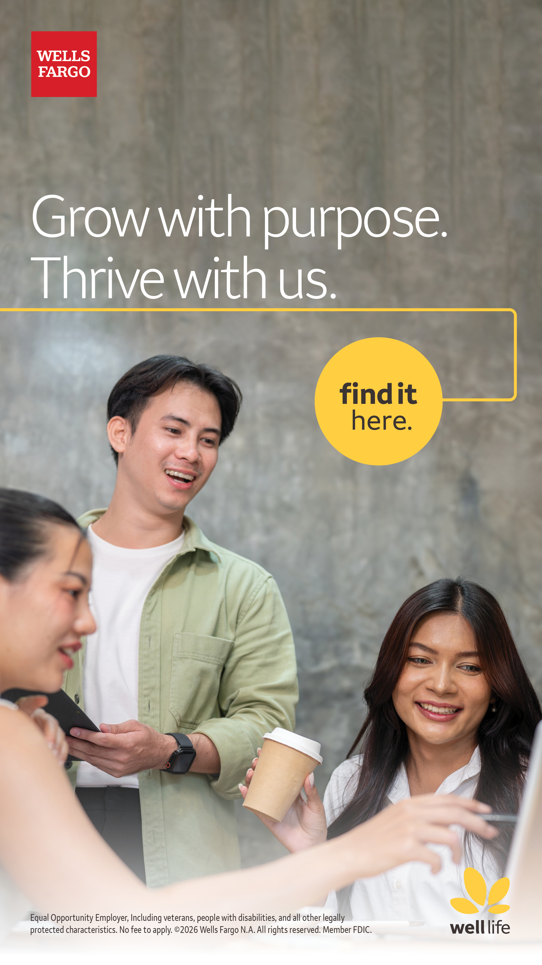 Wells Fargo Facebook ad