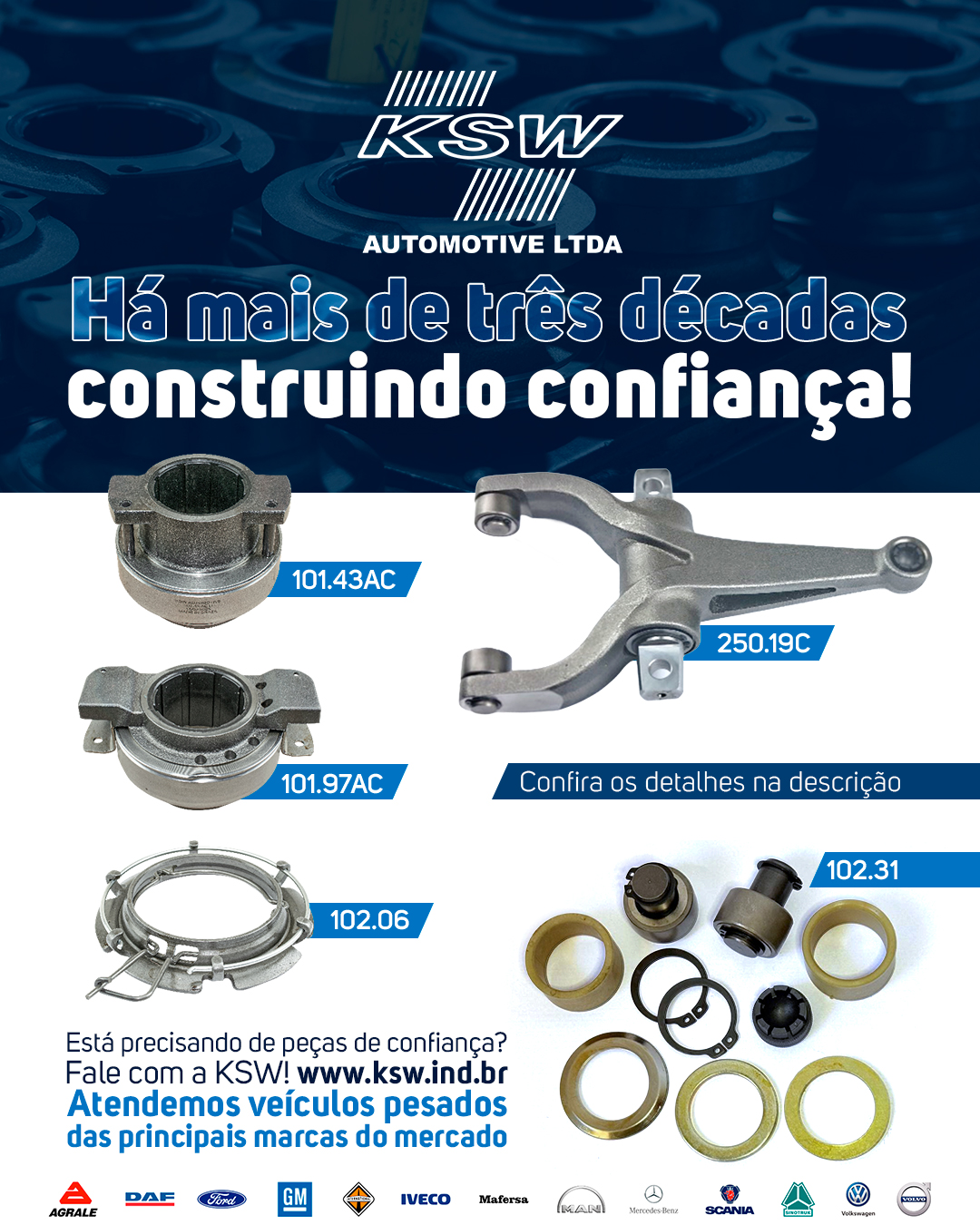 KSW Automotive Facebook ad: Há mais de três décadas, a KSW vem…
