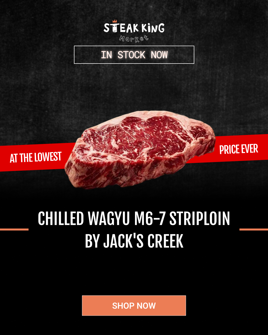 Steak King Foods Facebook ad