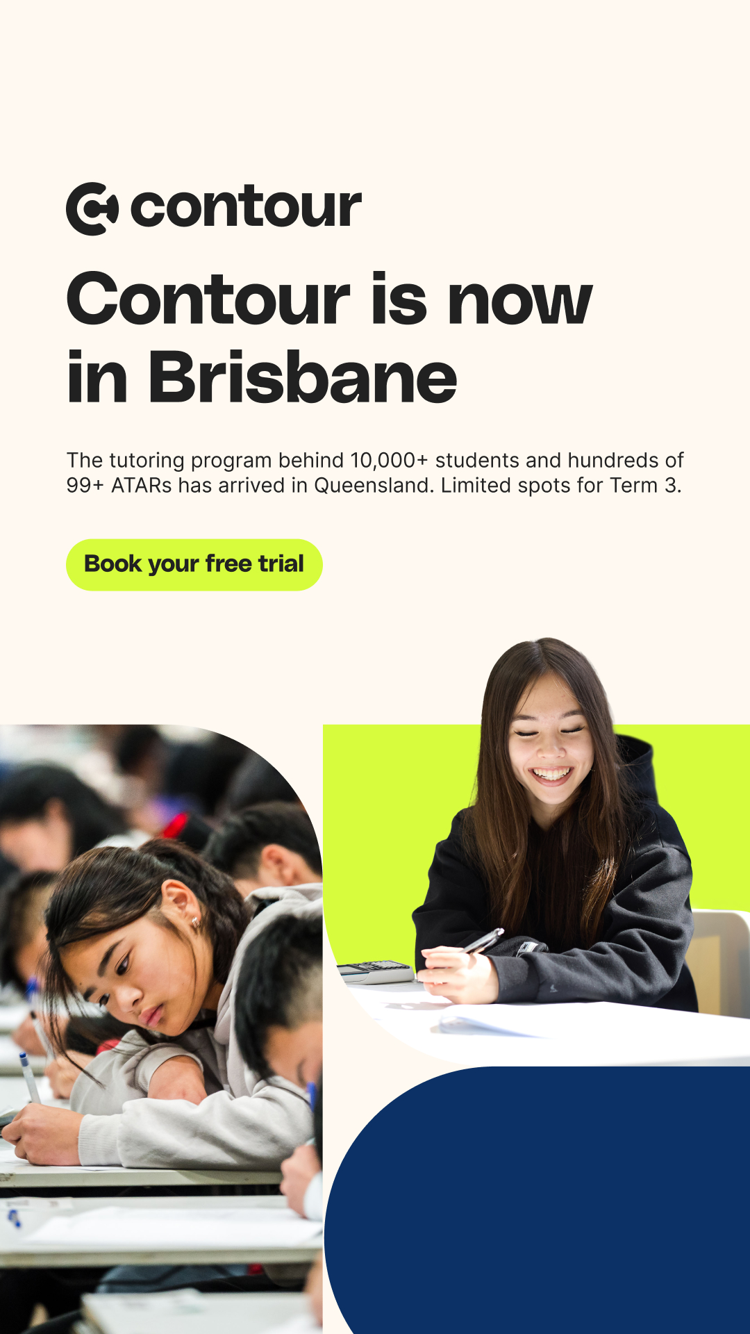 Contour Education Facebook ad