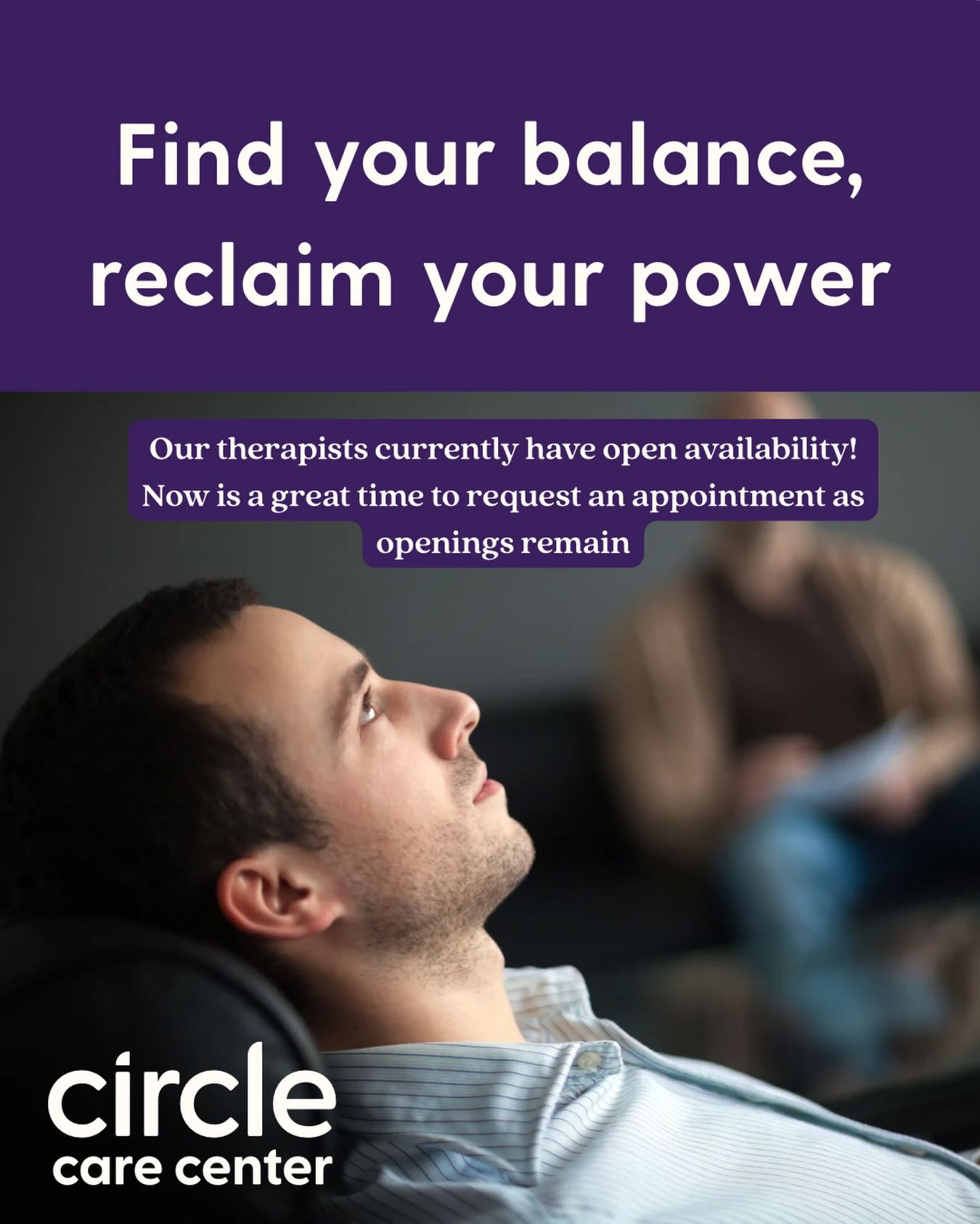 Circle Care Center Facebook ad: Resources