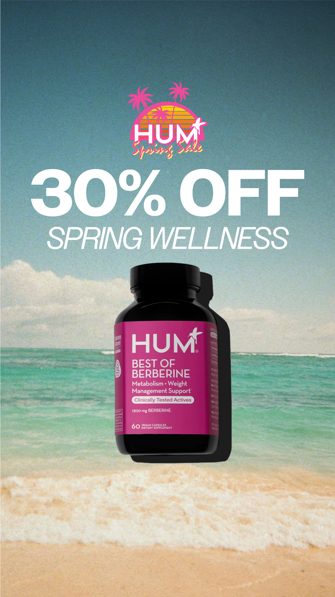 HUM Nutrition Facebook ad