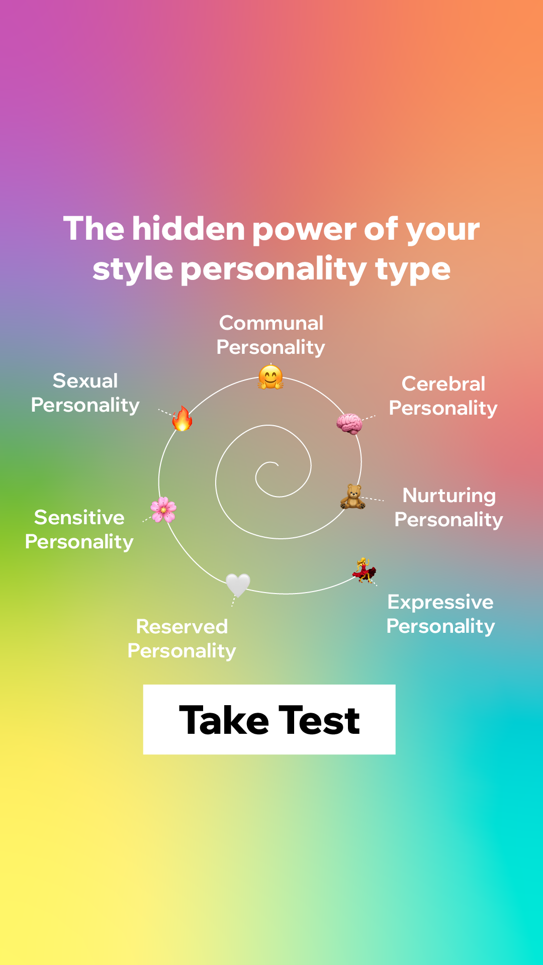 Personality Type Facebook ad