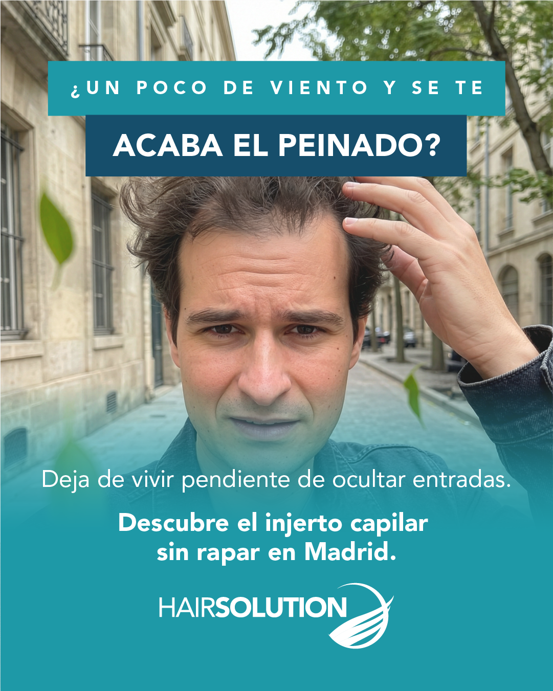 Hair Solution Facebook ad