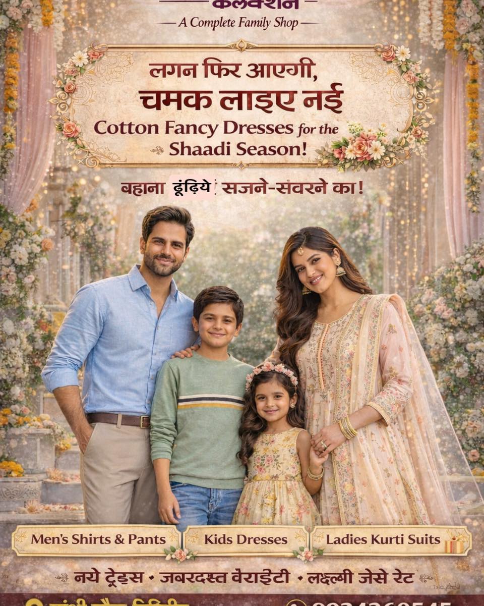Bhartia Collection Facebook ad: हर रस्म में खास, हर नज़र में लाजवाब!