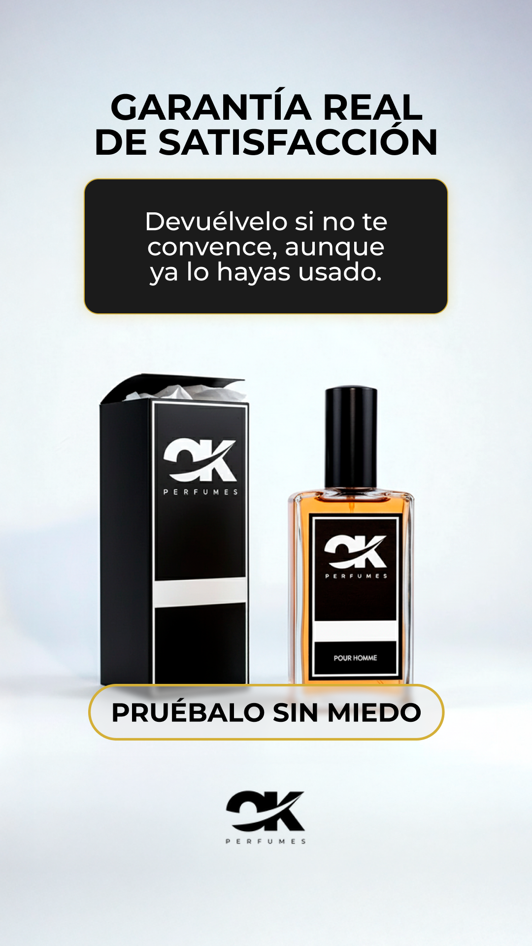 OK Perfumes España Facebook ad