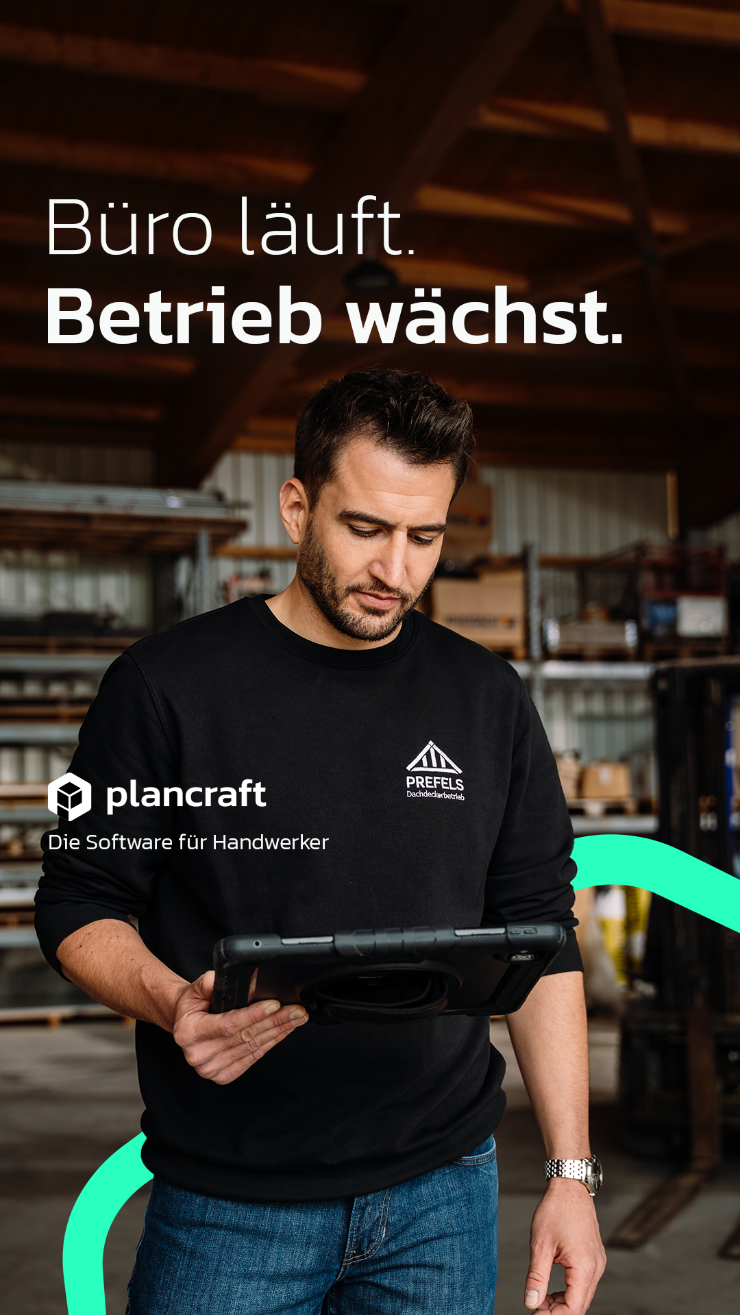 Plancraft - Einfache Handwerkersoftware Facebook ad