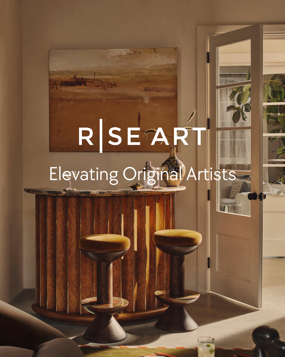 Rise Art Facebook ad