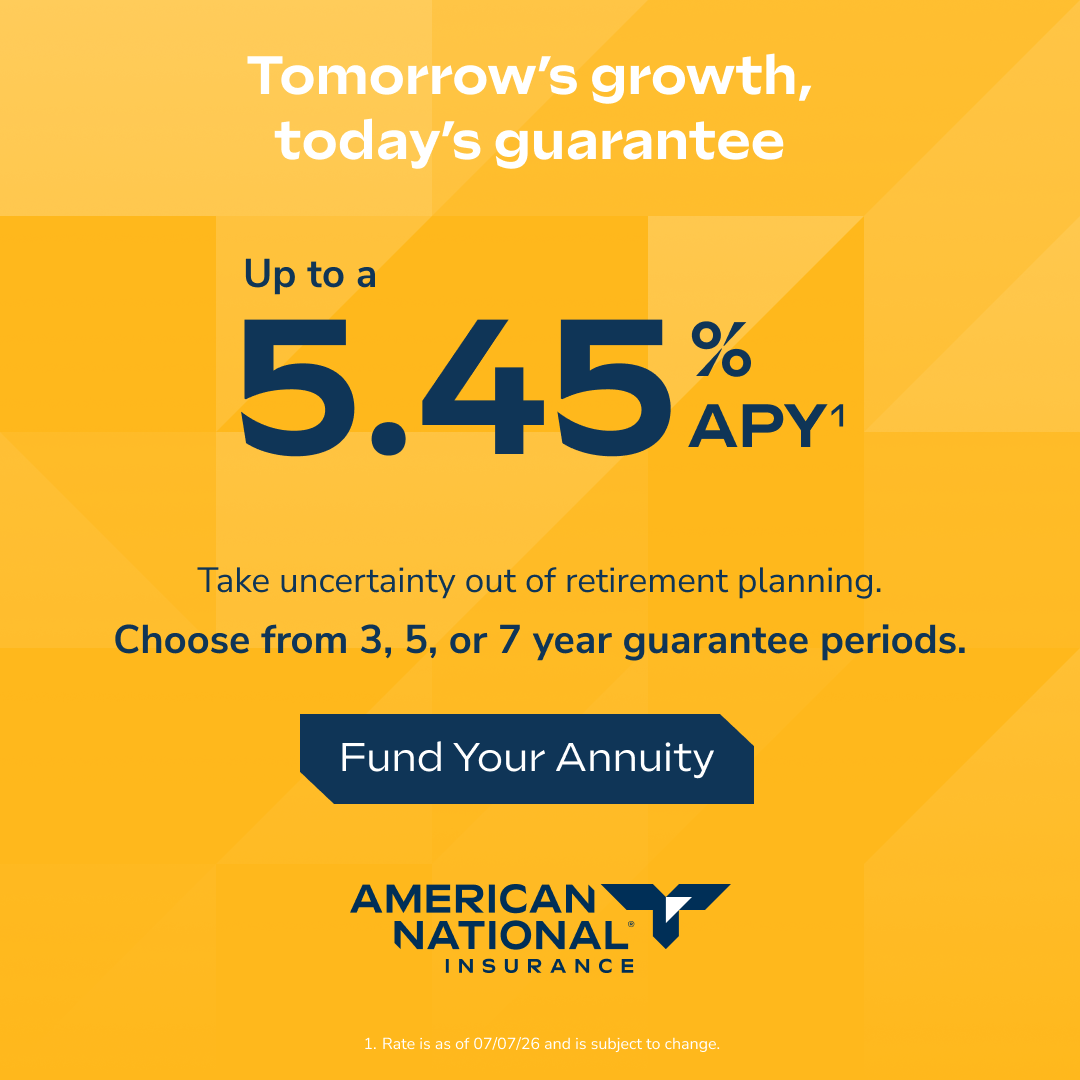 American National Facebook ad from Jul 8, 2026