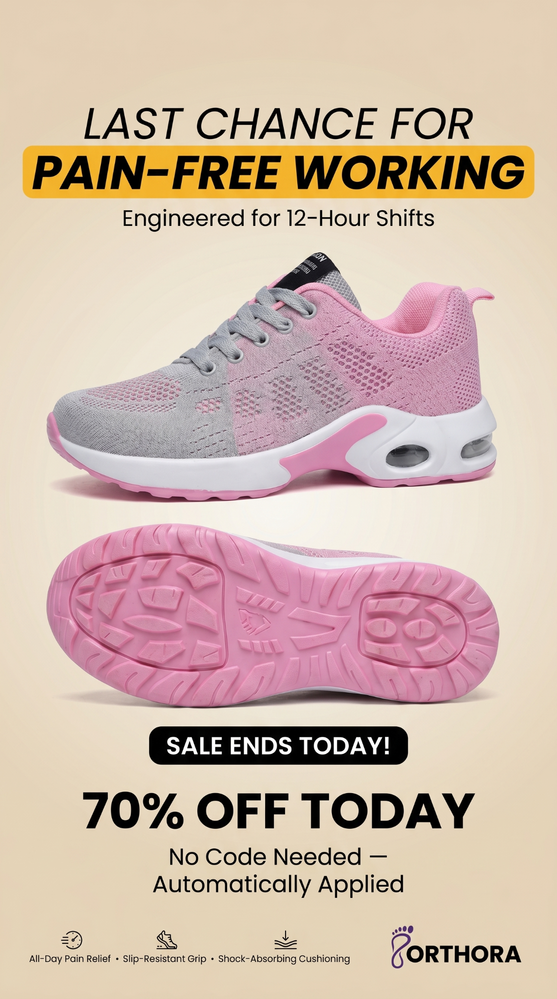 2026 Best Work Shoes Facebook ad: Built for 12-Hour Shifts on Hard Floors