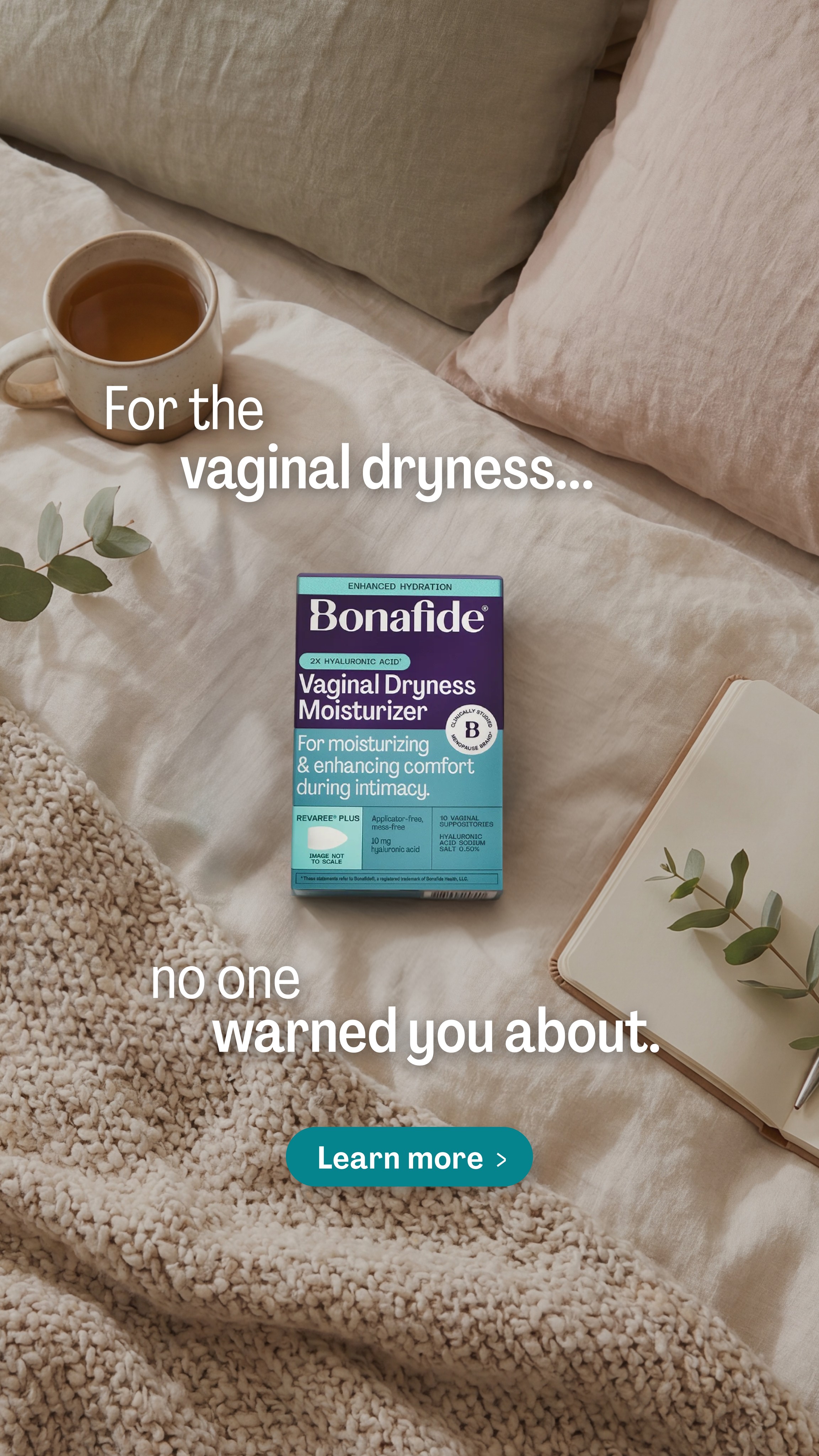 Bonafide Facebook ad: Use Code: NEW20