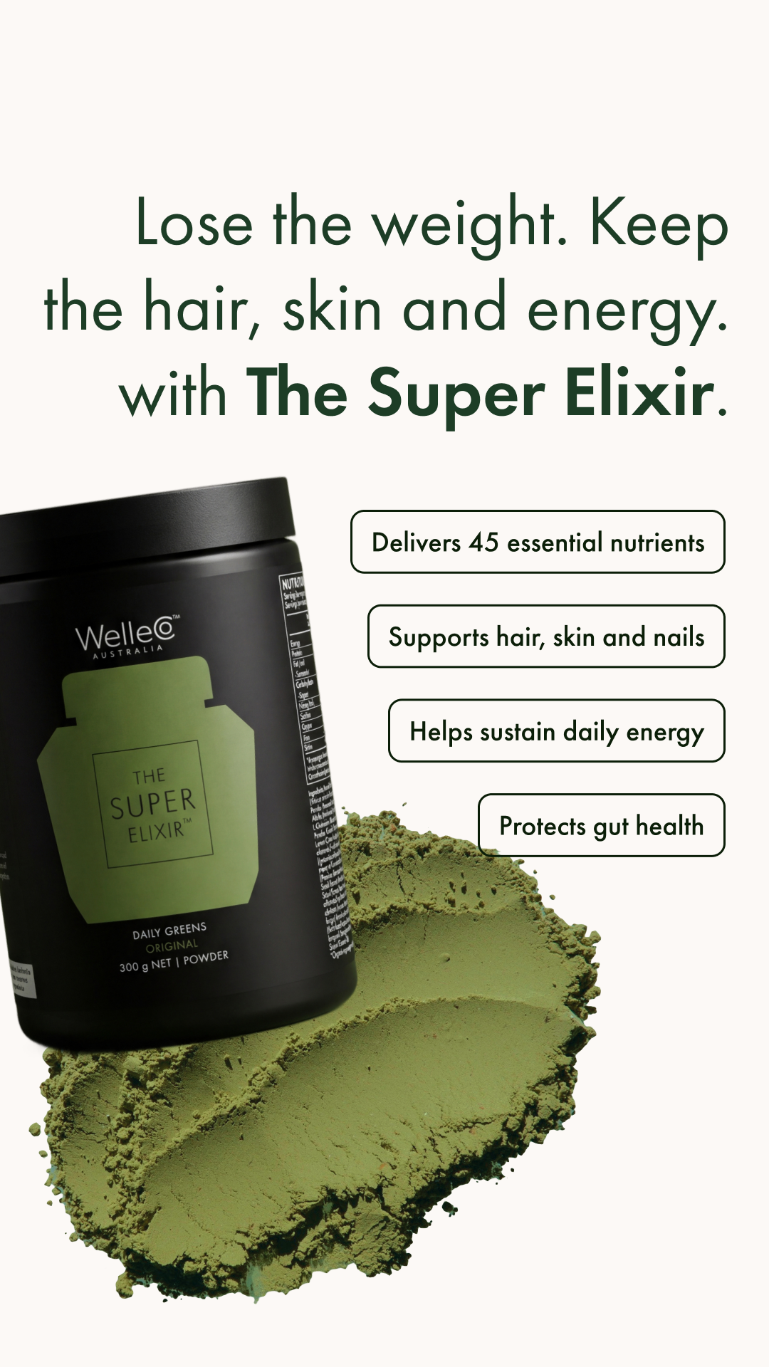 WelleCo Facebook ad
