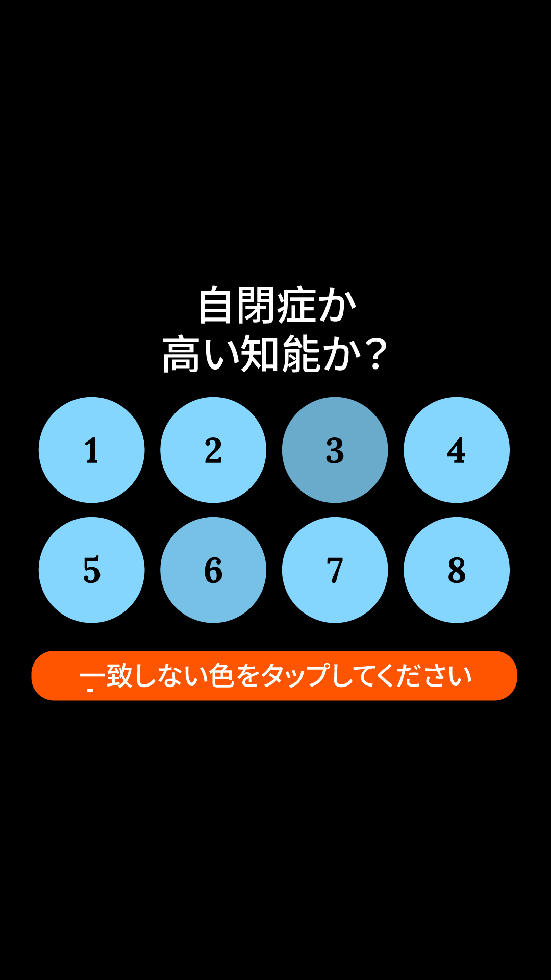 International IQ test Facebook ad