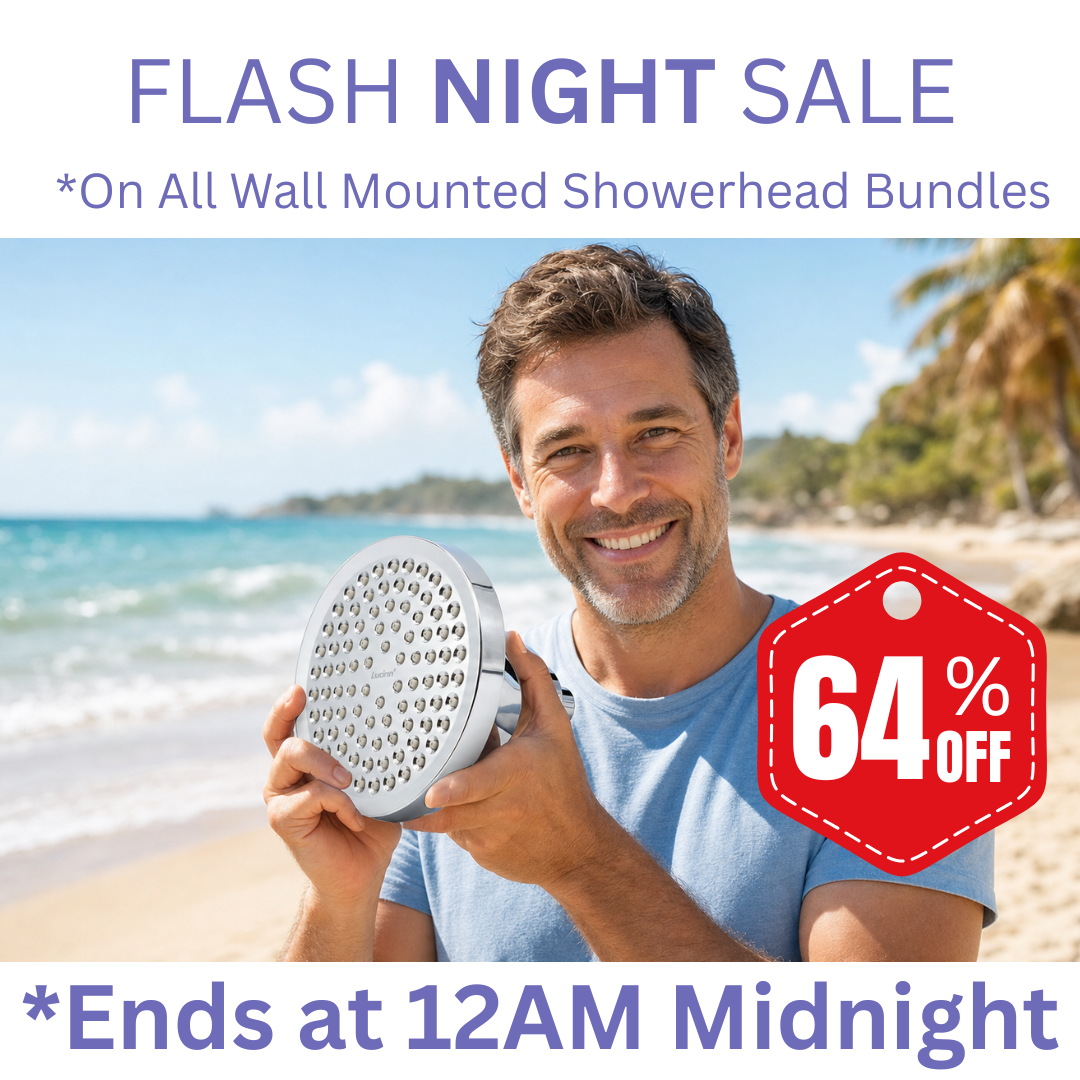 Lucinn Filtered Showerhead Facebook ad