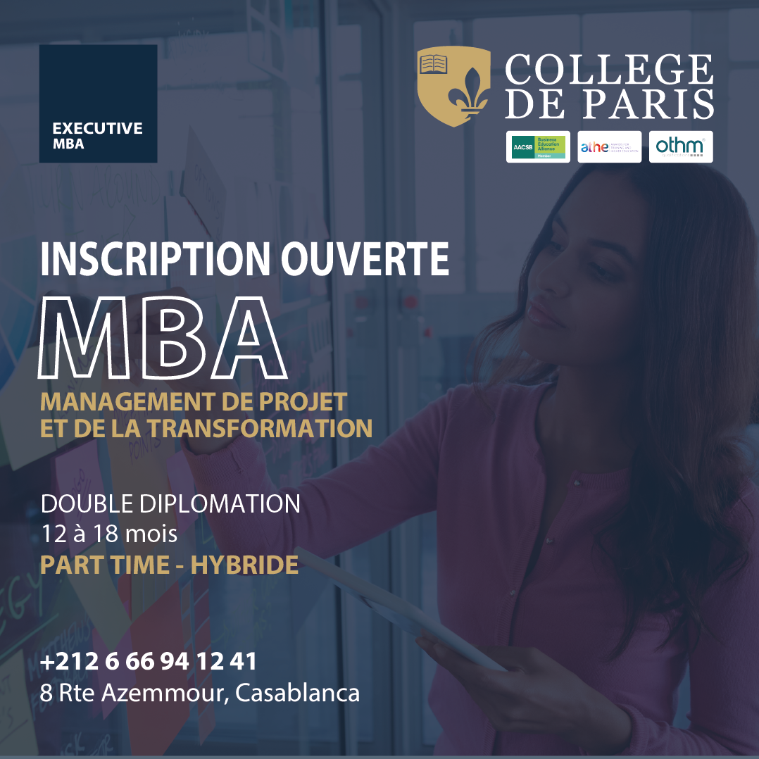 Collège de Paris Maroc Facebook ad from Nov 20, 2025