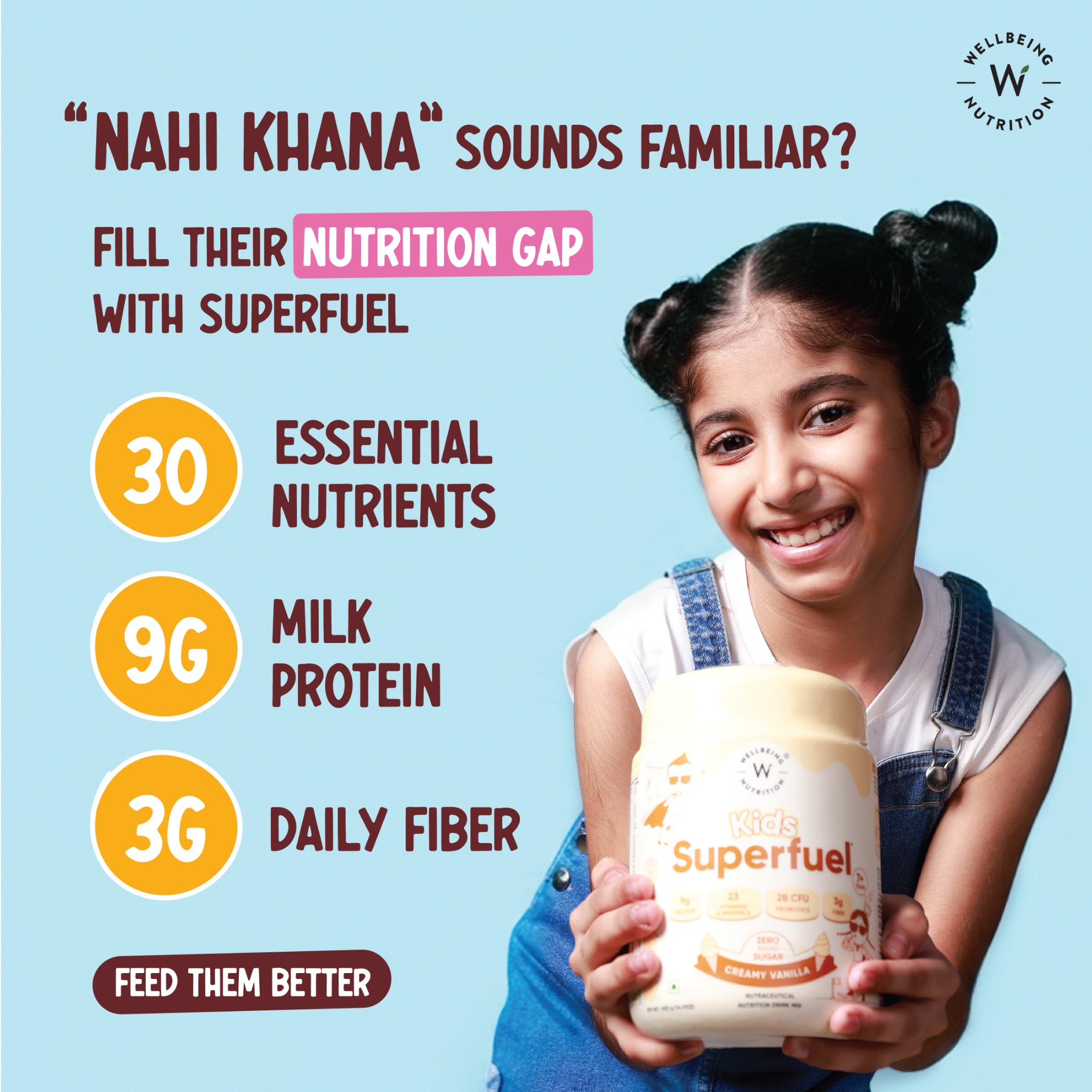 Wellbeing Nutrition Facebook ad