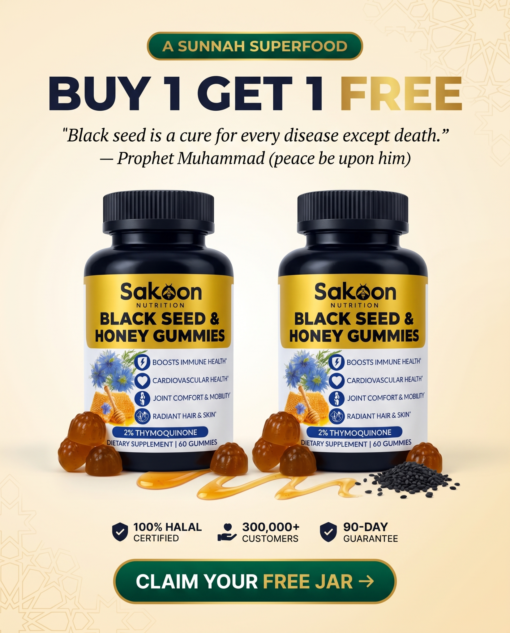 Sakoonnutrition Facebook ad
