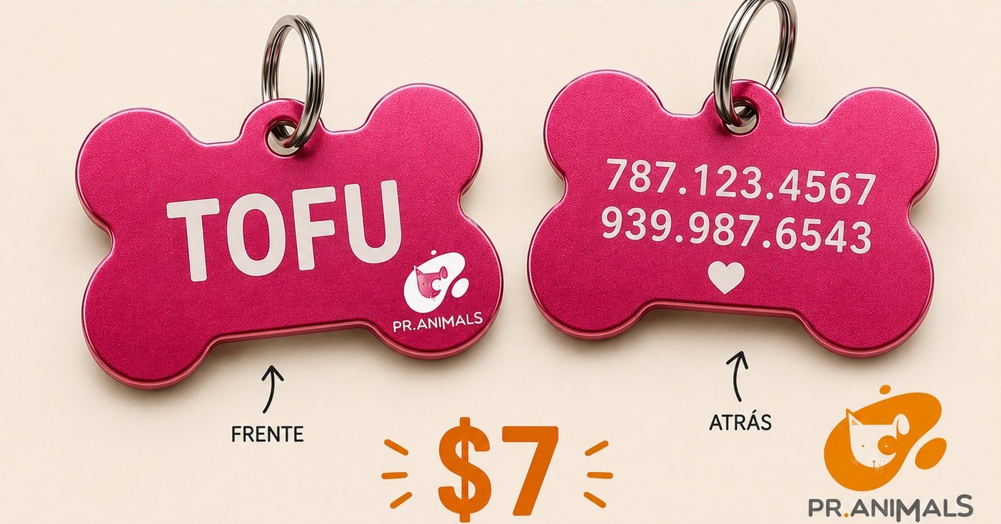 Puerto Rico Alliance for Companion Animals, Inc. Facebook ad: Tenemos nuevos diseños…