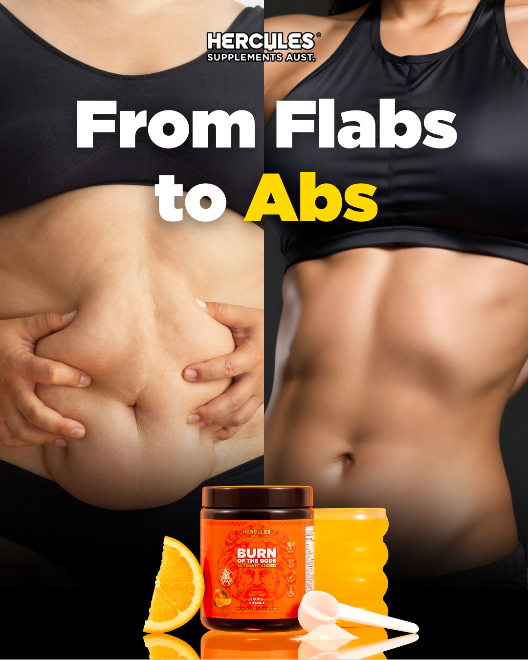 Hercules Supplements Aust Facebook ad