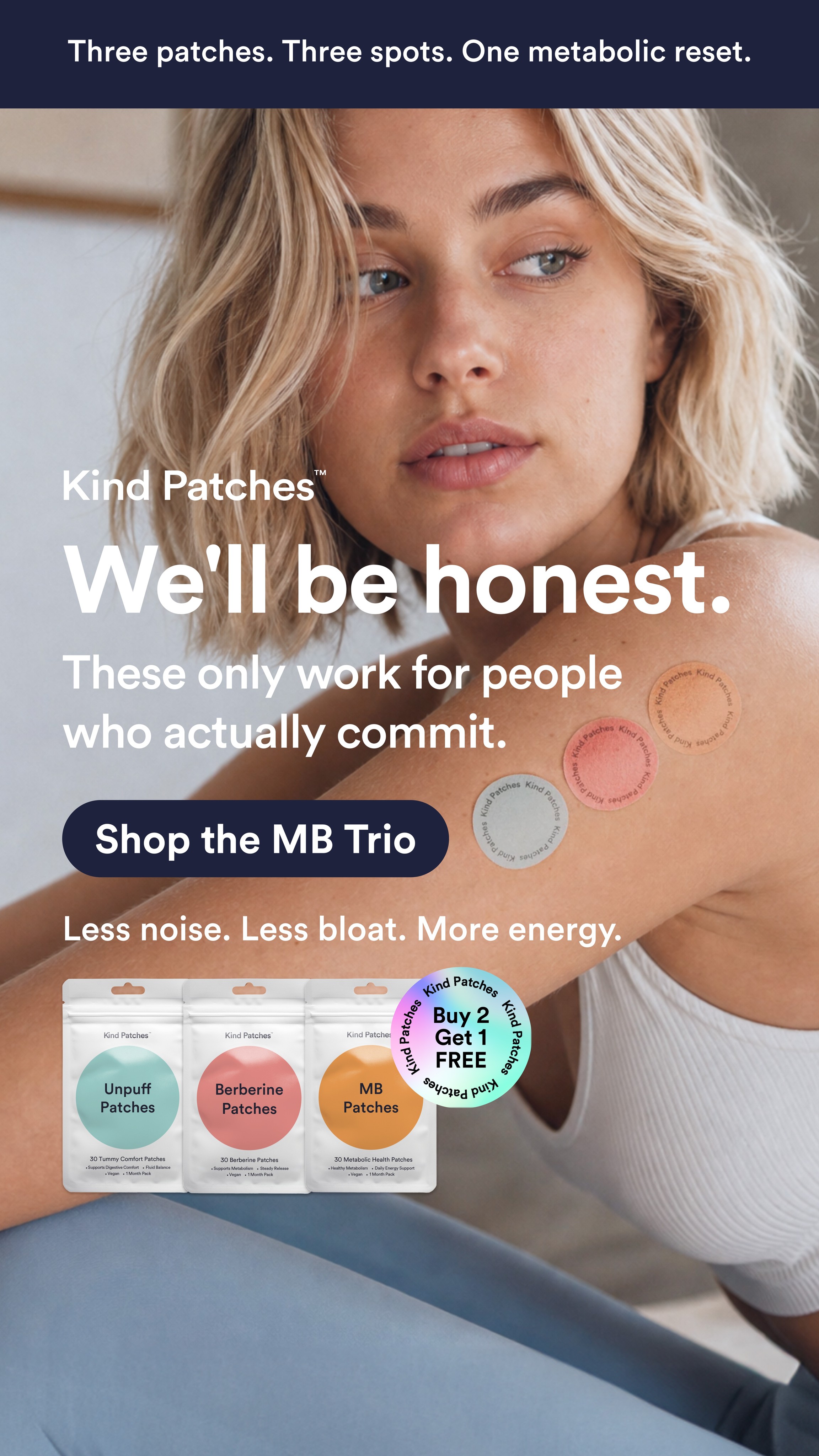 Kind Patches Facebook ad