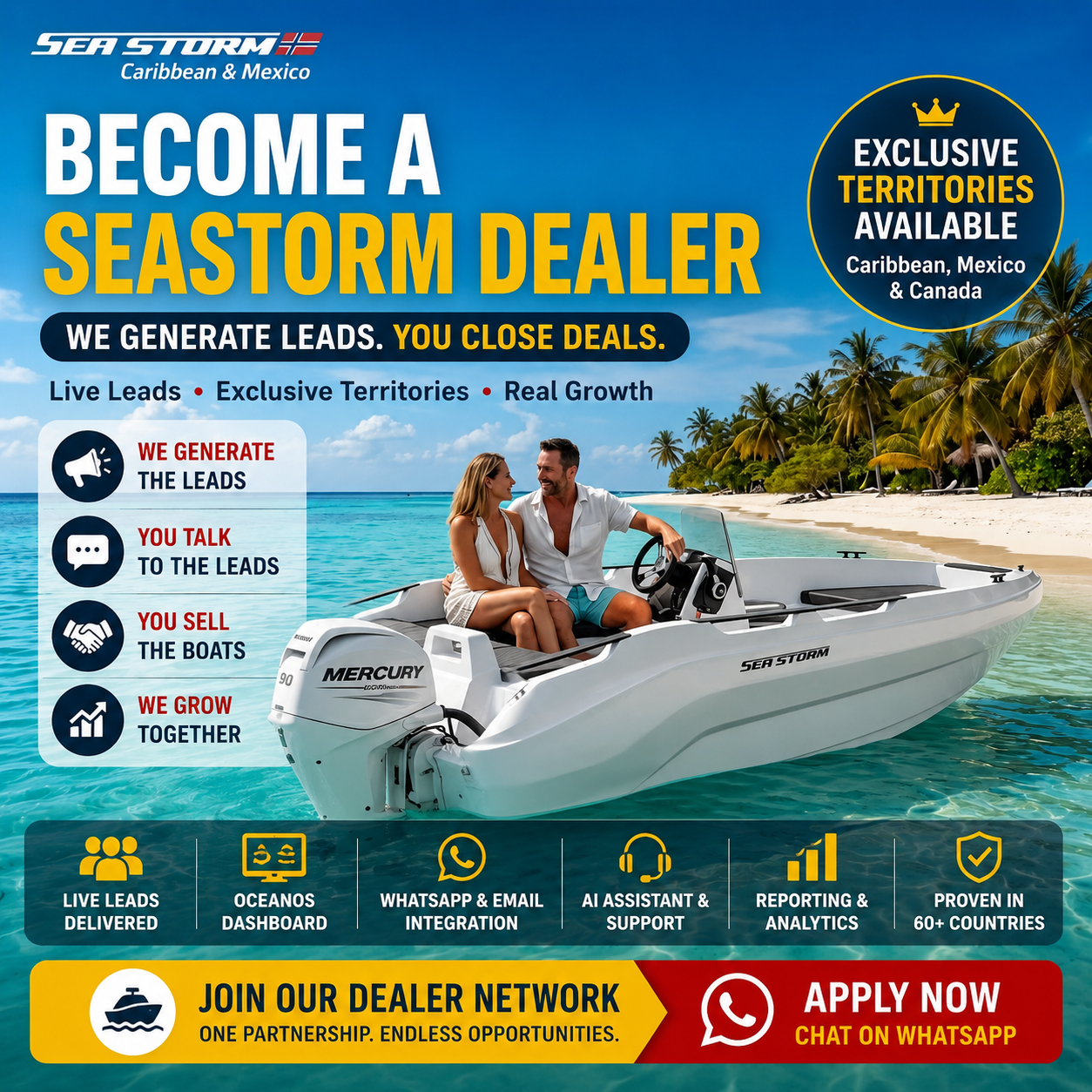 Seastorm Caribbean, Mexico & Canada Facebook ad from Jul 22, 2026