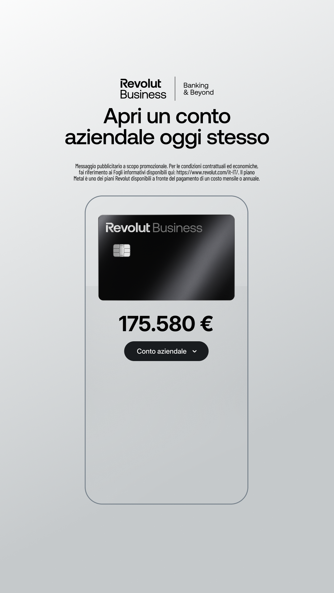 Revolut Business Facebook ad