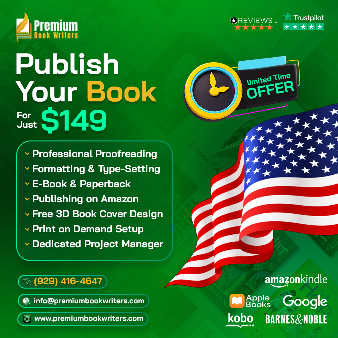 Premium Book Writers Facebook ad: Publish Your Book In Just $149