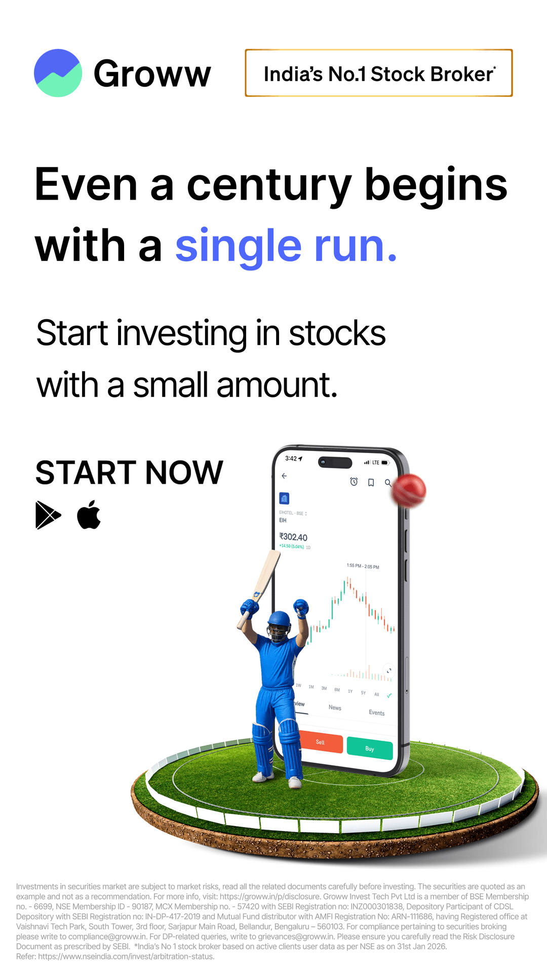 Groww Facebook ad