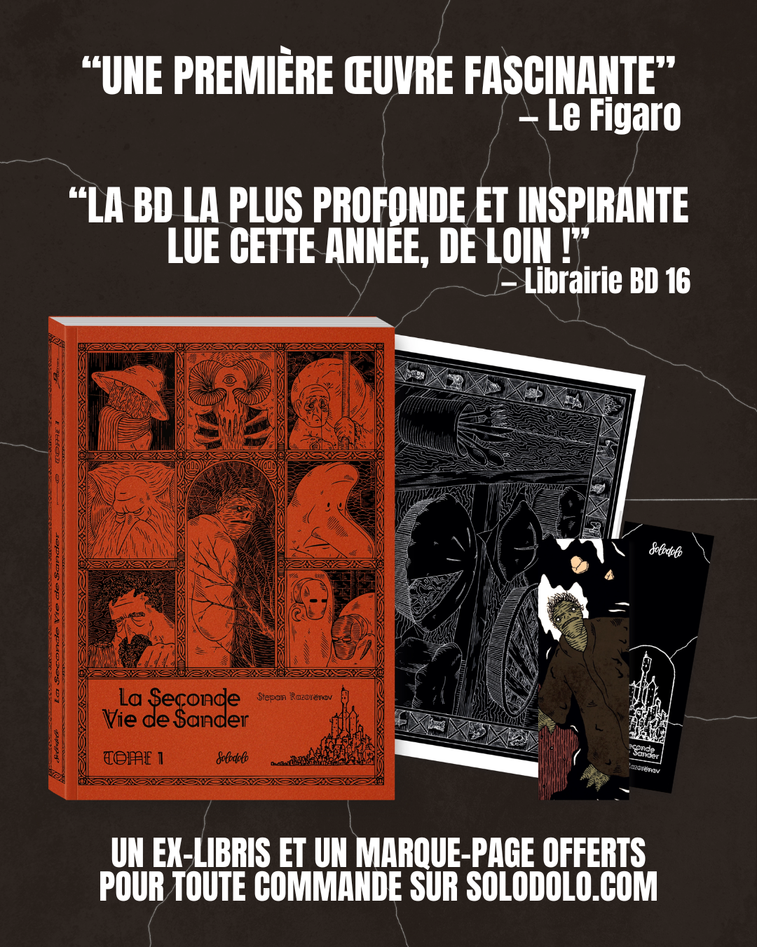 Solodolo Facebook ad: La Seconde Vie de Sander de Stepan Razorënov