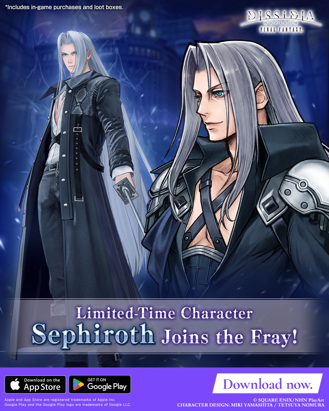 DISSIDIA DUELLUM FINAL FANTASY Facebook ad: The latest entry in the FINAL FANTASY series