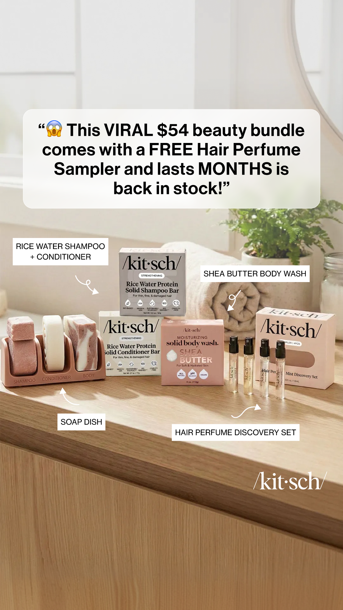Kitsch Facebook ad