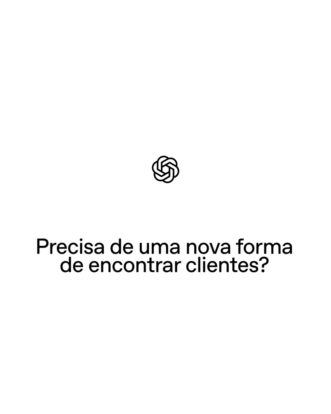 ChatGPT Facebook ad: Anuncie no ChatGPT hoje