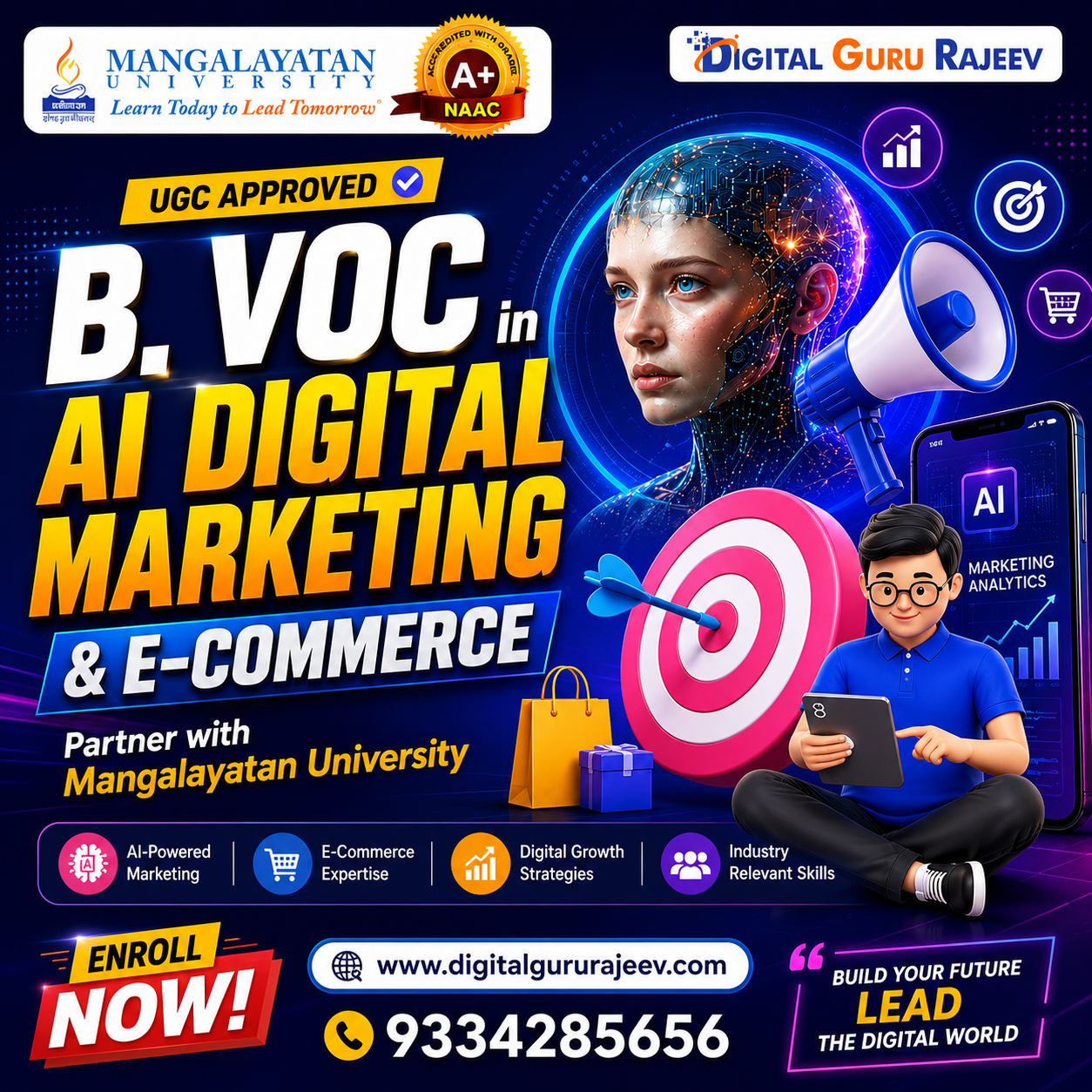 Digital Guru Rajeev Facebook ad: Chat with us