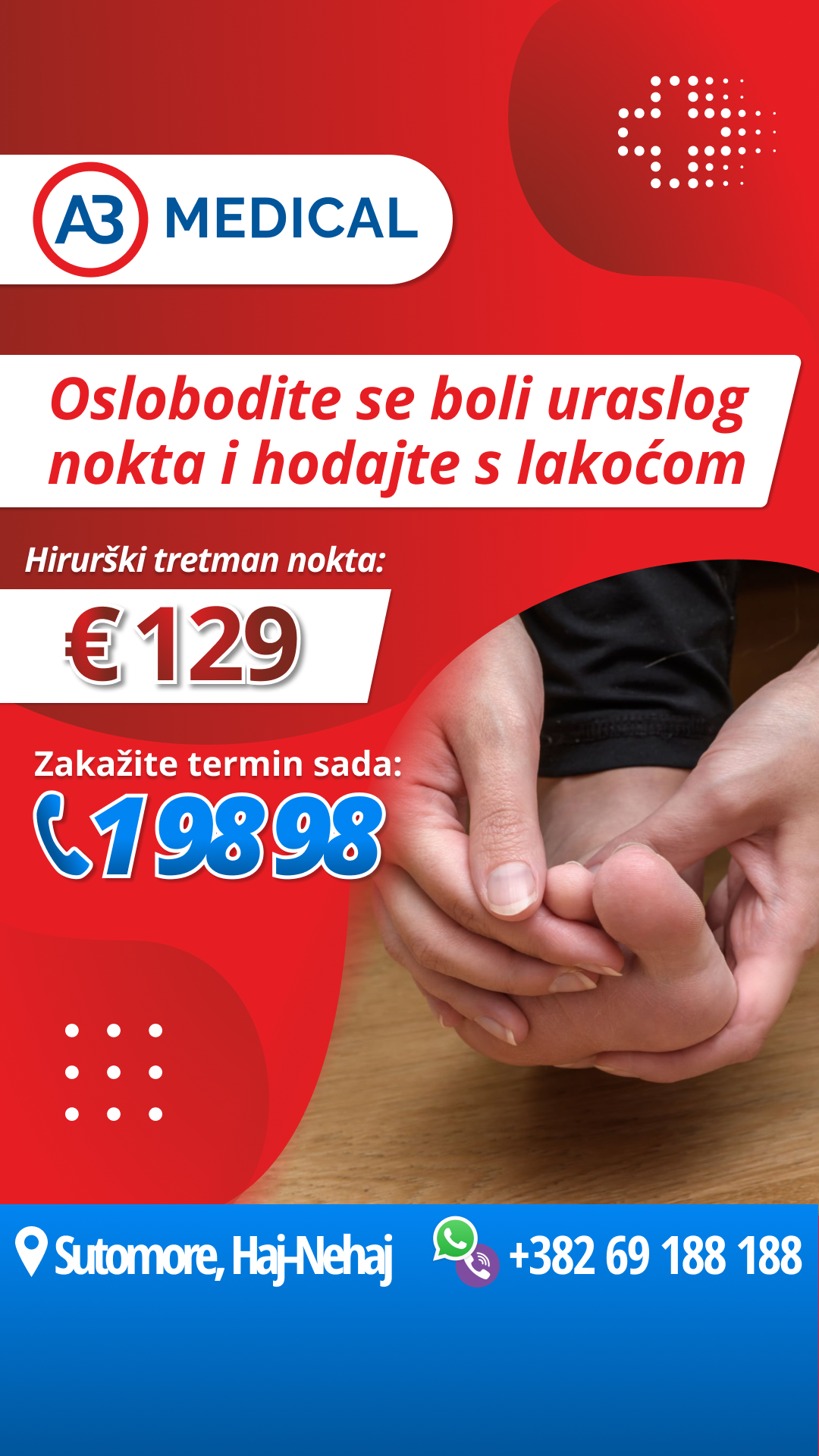 A3 Medical Facebook ad