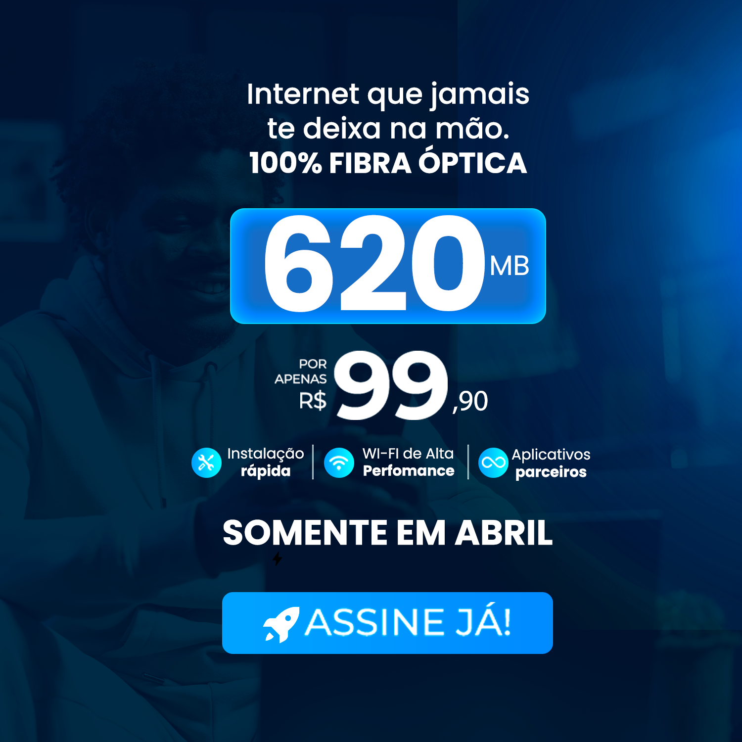 Star Man Net - Internet e Soluções Facebook ad from Apr 7, 2026