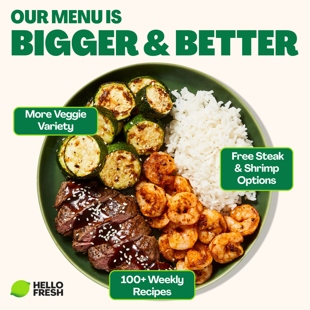 HelloFresh Facebook ad