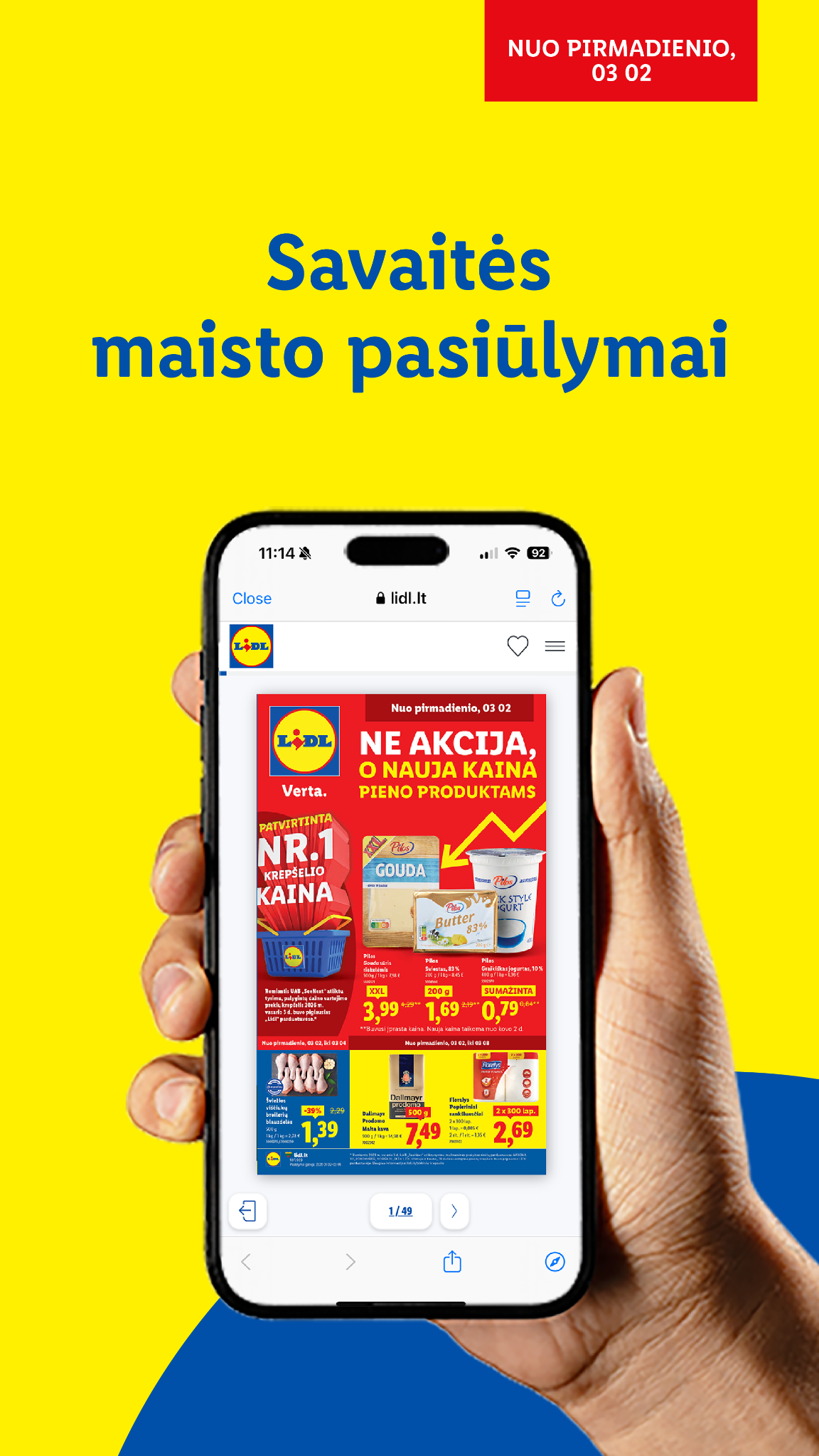 Lidl Lietuva Facebook ad