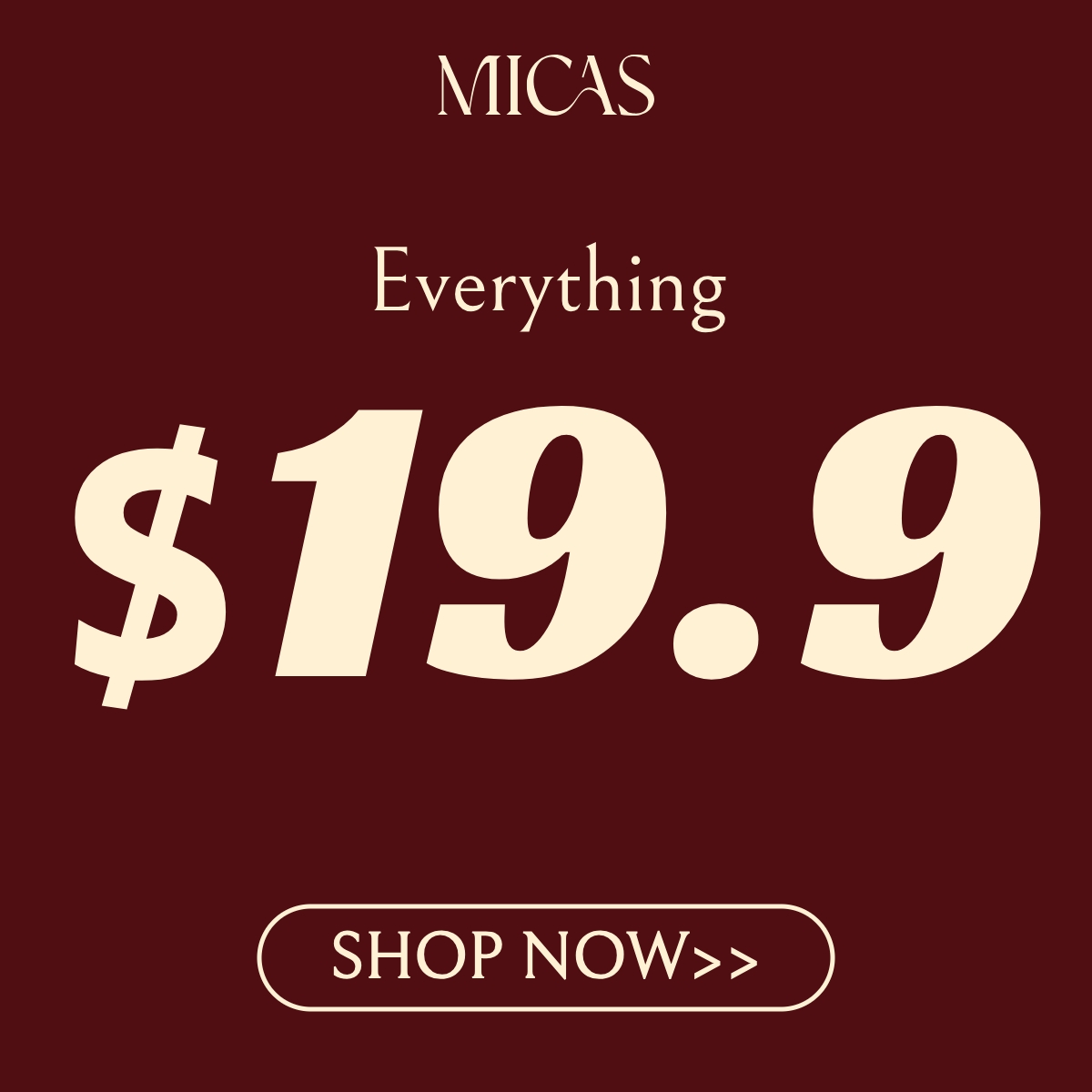 MICAS Facebook ad