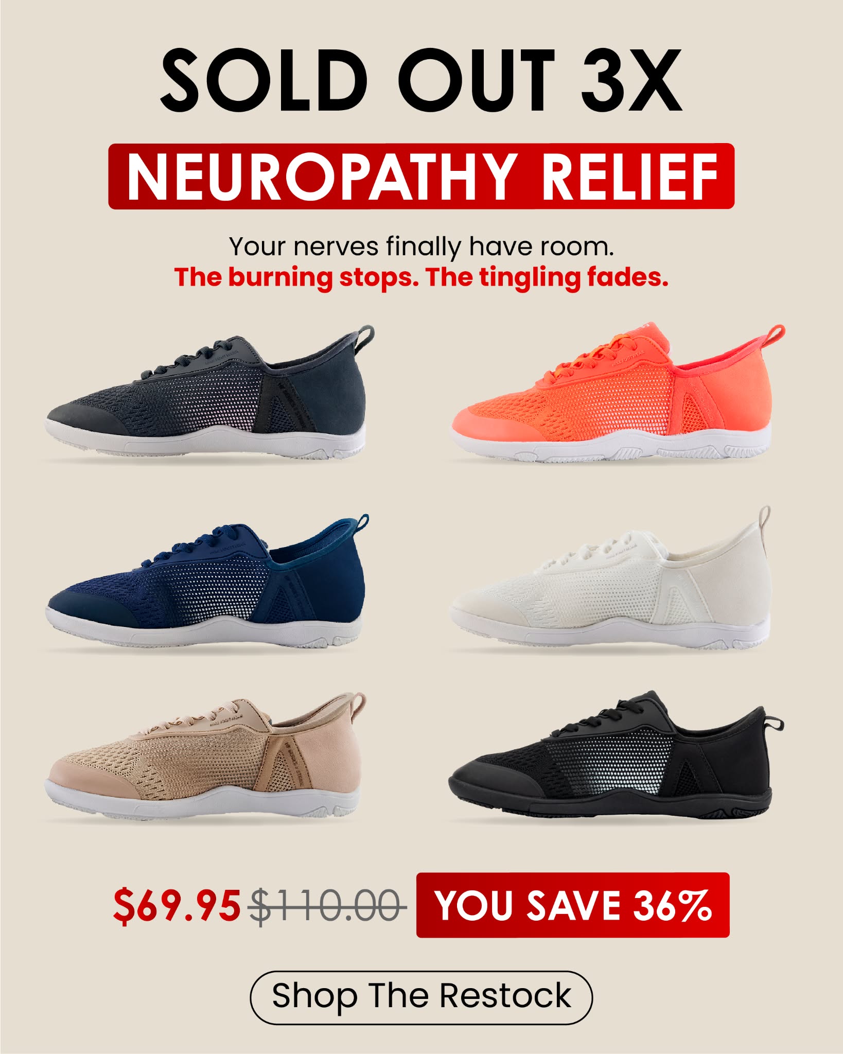 HIKE Footwear Facebook ad