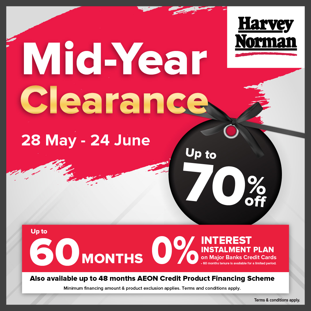 Harvey Norman Malaysia Facebook ad