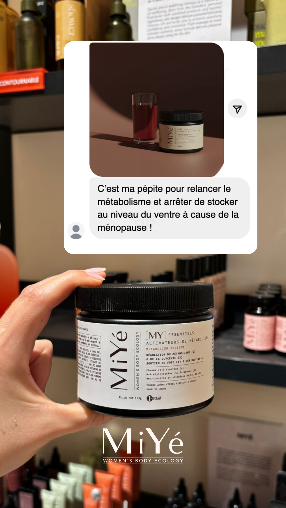 MiYé Facebook ad