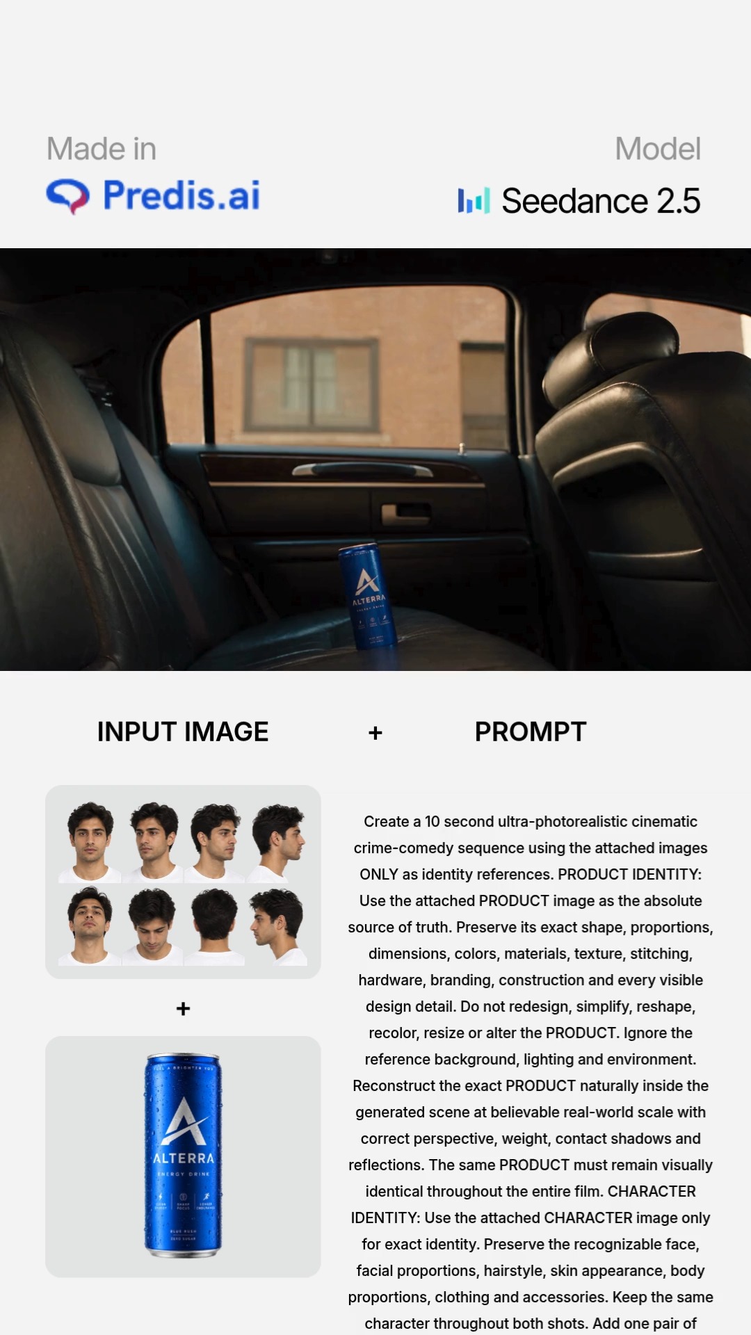 Predis.ai Facebook ad: Comment PROMPT and get it in your DMs