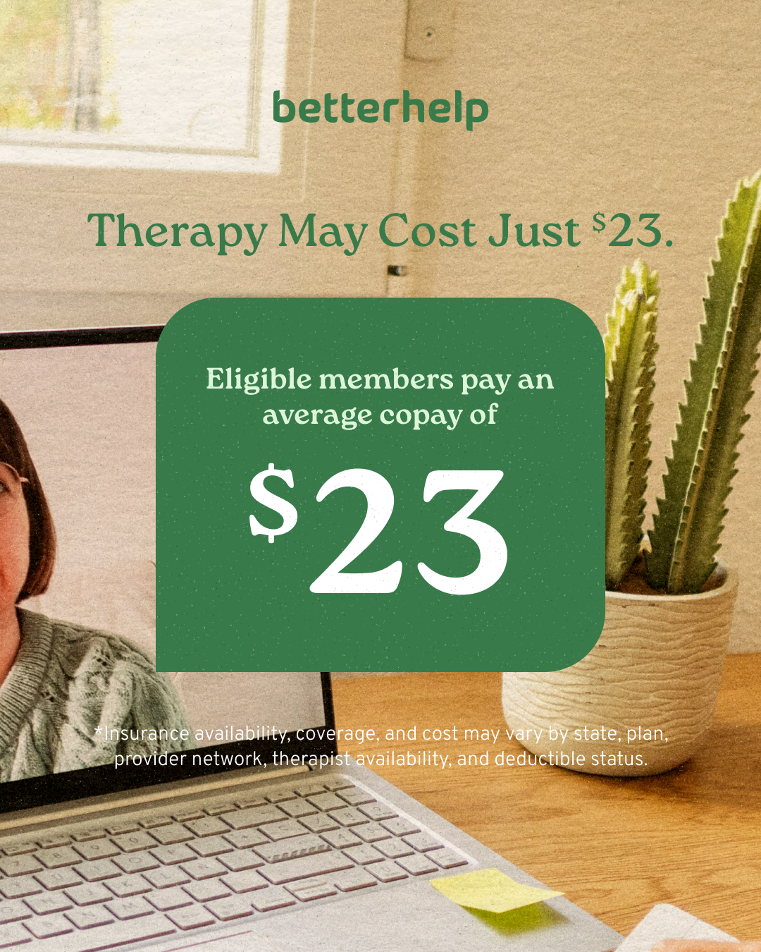 BetterHelp Facebook ad