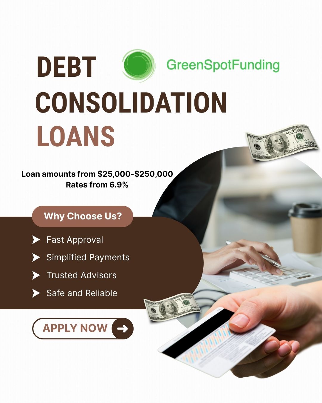 Greenspot Funding Facebook ad