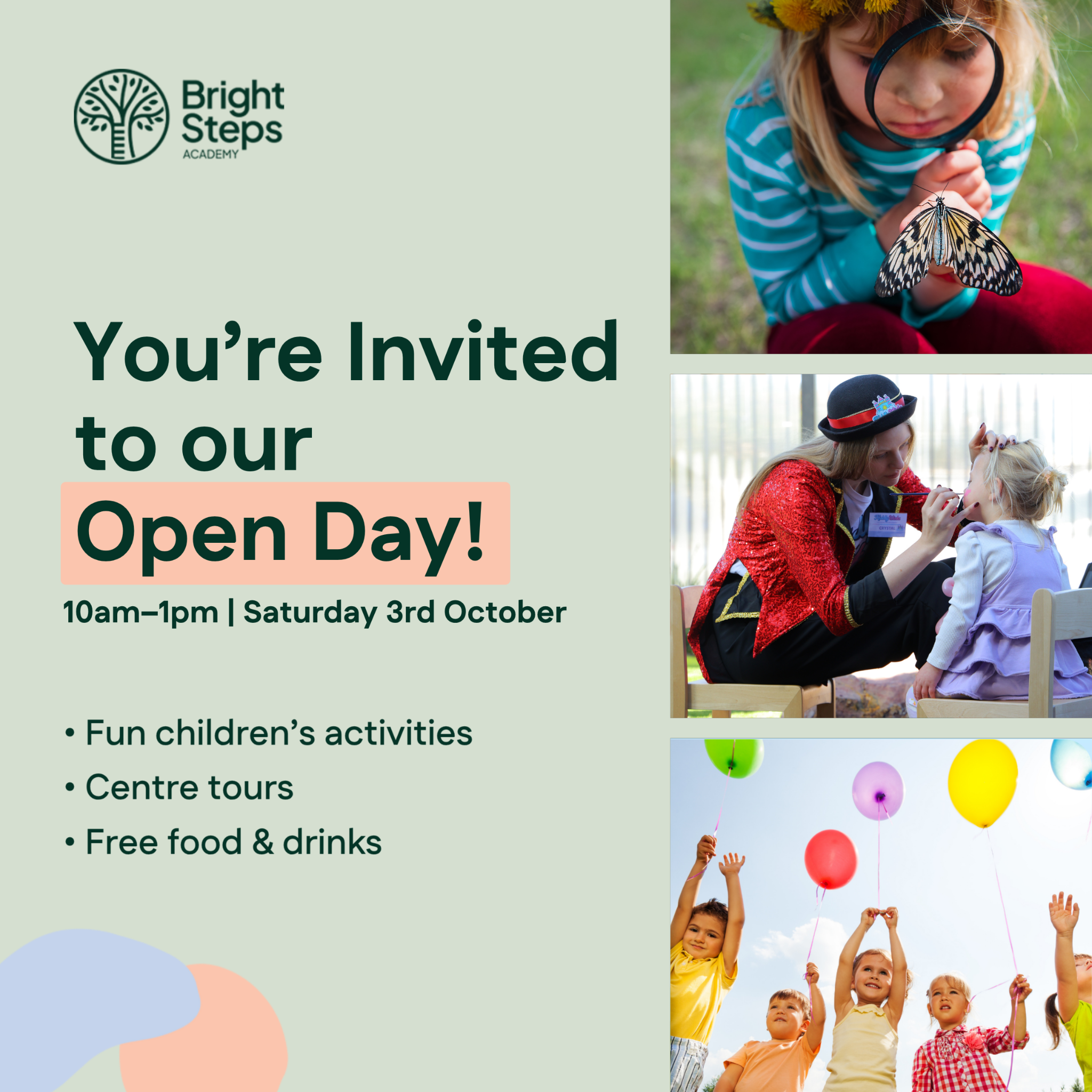 Bright Steps Academy Facebook ad