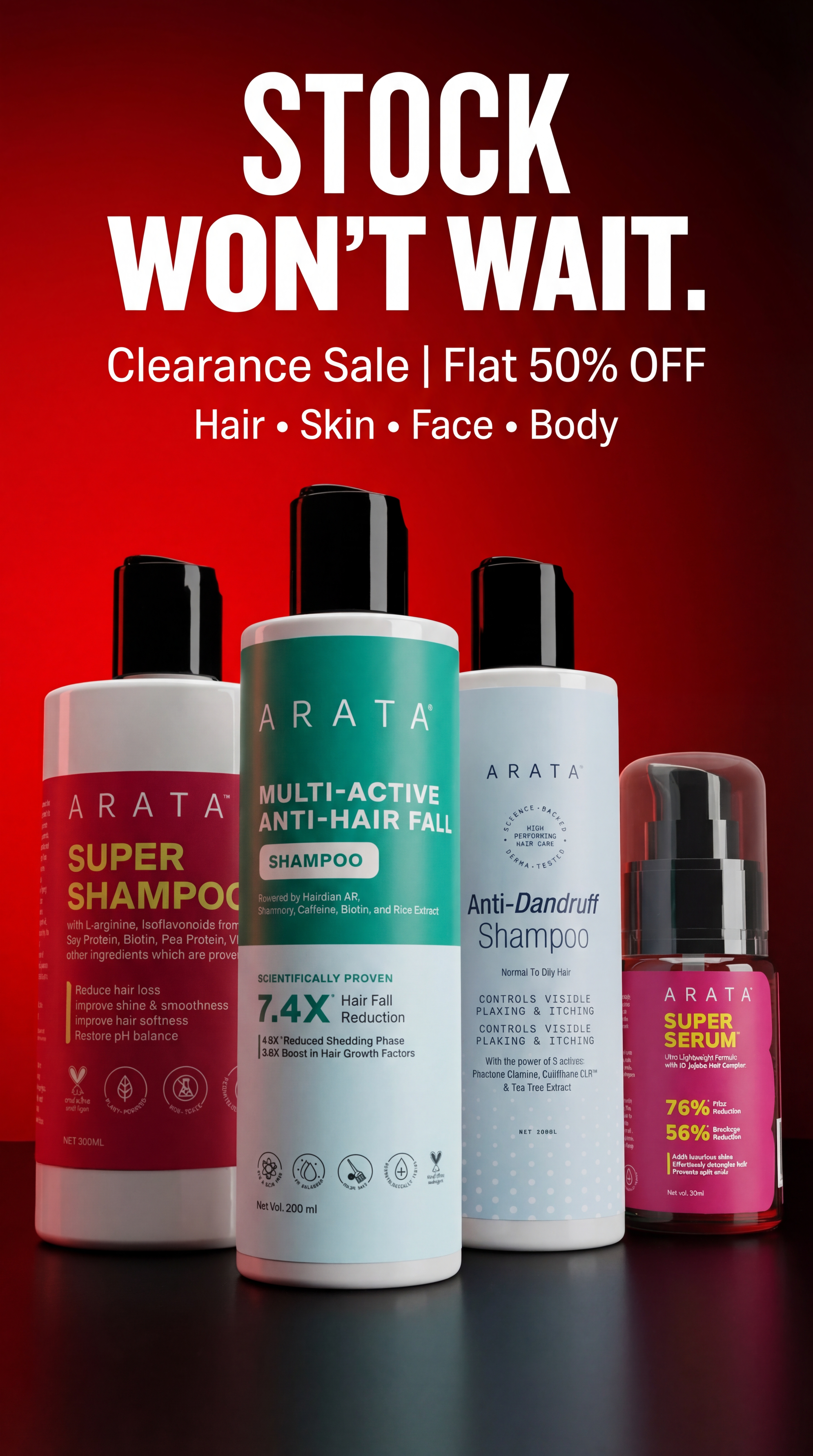 Arata Facebook ad