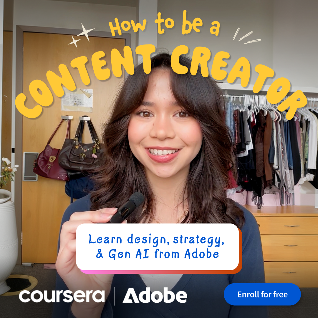 Coursera Facebook ad